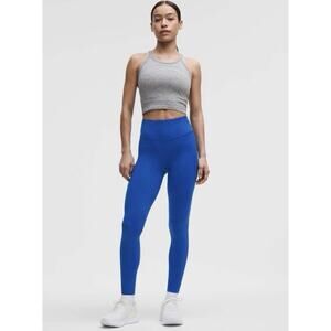 NWT Lululemon Fast and Free High-Rise Tight 28” Pockets Size 2 Galactic Cobalt